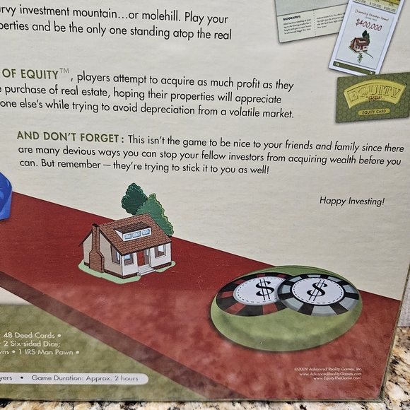 Equity The Real Estate Board Game - Strategy Game NIB - Picture 6 of 14
